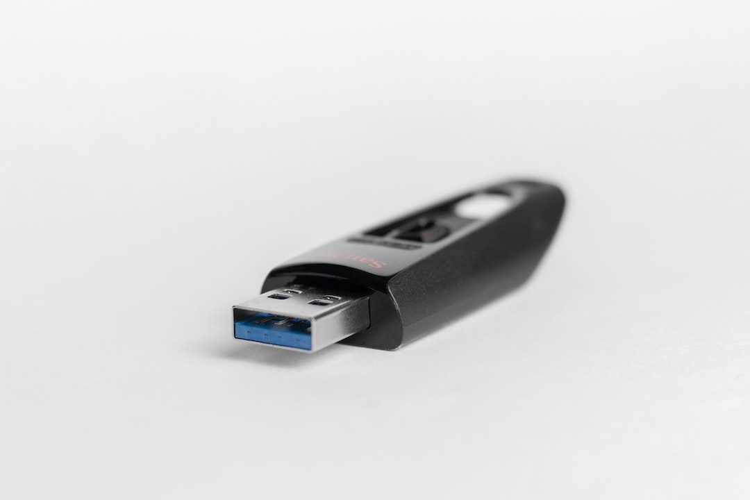 Pendrive używany do kampanii reklamowej